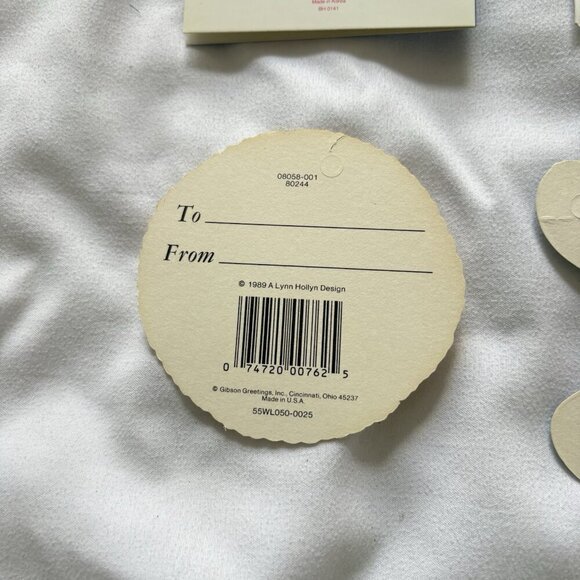 Vintage 70s 80s 90s Floral Lot Of 4 Unused MINI Cards Junk Journal Scrapbook - Picture 3 of 6